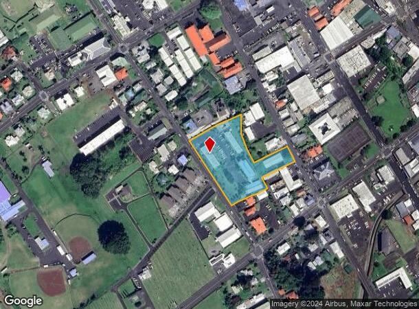  139 Kapiolani St, Hilo, HI Parcel Map