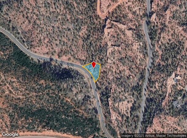 2001 Black Canyon Rd, Colorado Springs, CO Parcel Map