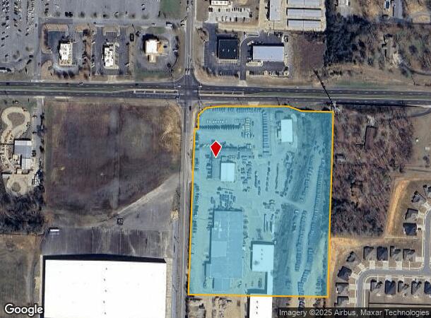 3601 Dave Ward Dr, Conway, AR Parcel Map