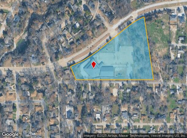  620 W Red Bird Ln, Dallas, TX Parcel Map