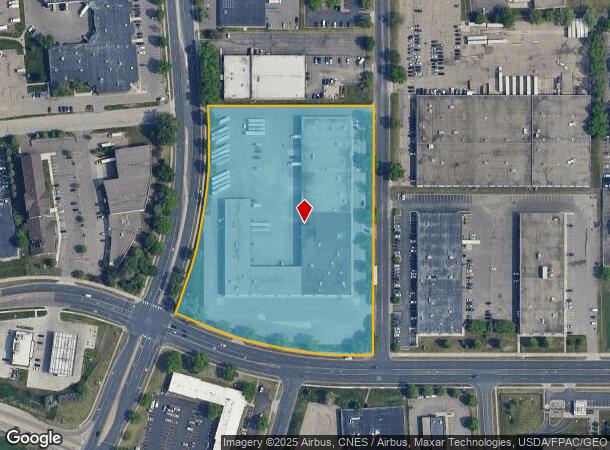 1800 Freeway Blvd, Minneapolis, MN Parcel Map