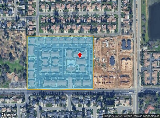  2350 E Alluvial Ave, Fresno, CA Parcel Map