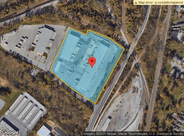  1100 Business Center Dr, Hagerstown, MD Parcel Map