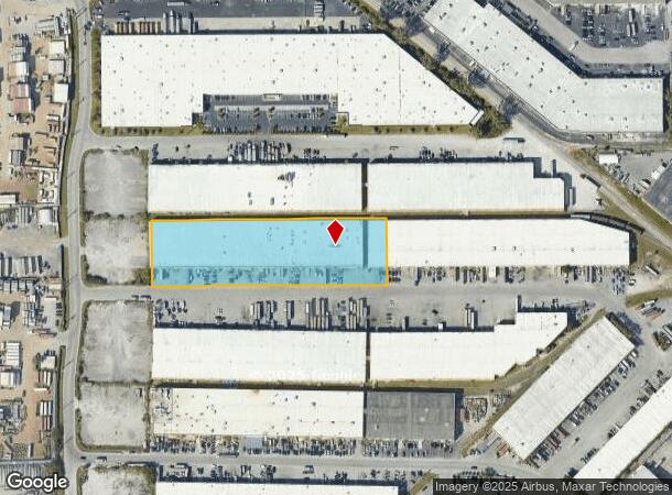9305 Nw 101St St, Medley, FL Parcel Map