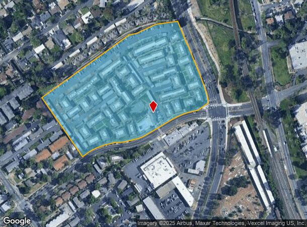 2751 Monument Blvd, Concord, CA Parcel Map