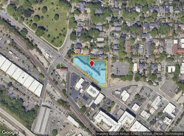  1108 W Main St, Durham, NC Parcel Map