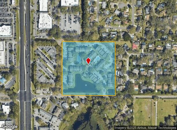  3339 Handy Rd, Tampa, FL Parcel Map