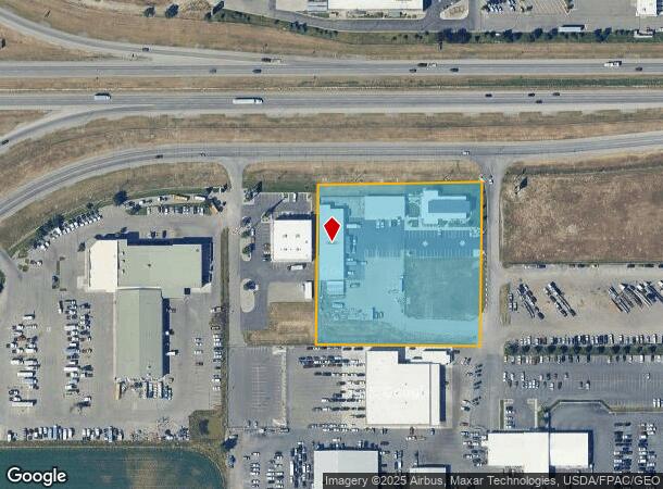 4512 S Frontage Rd, Billings, MT Parcel Map