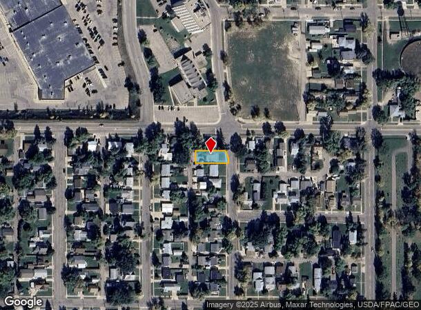  1104 2Nd St Se, Minot, ND Parcel Map