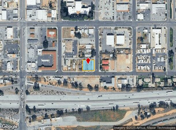 582 E Fifth St, Beaumont, CA Parcel Map