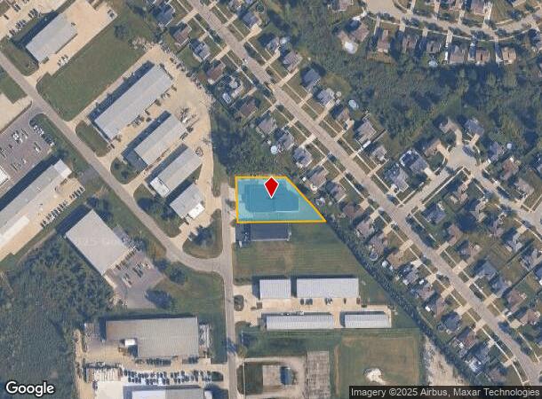 51690 Birch St, New Baltimore, MI Parcel Map