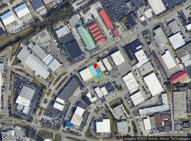  1164 Industry Rd, Lexington, KY Parcel Map