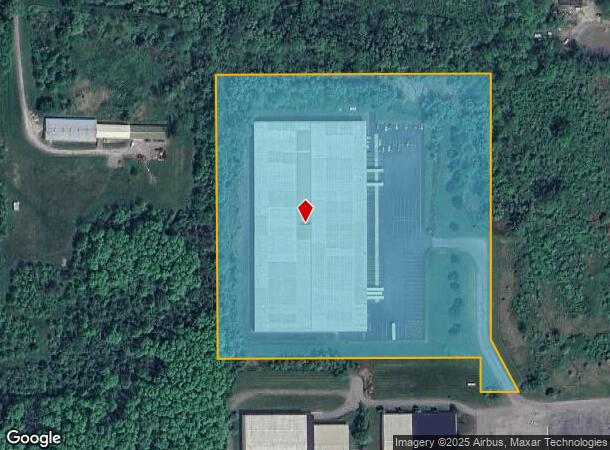  1360 County Road 8 Rd, Shortsville, NY Parcel Map