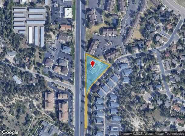  2850 W Serendipity Cir, Colorado Springs, CO Parcel Map