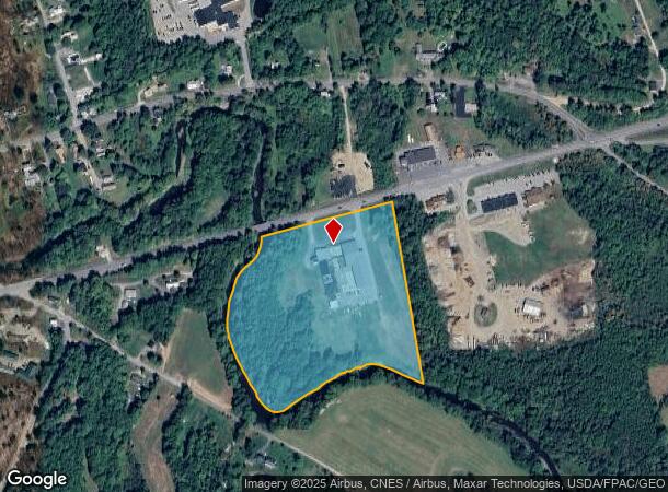 833 Us Route 2 E, Wilton, ME Parcel Map