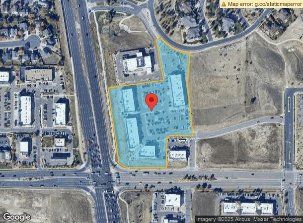  12219 Pine Bluffs Way, Parker, CO Parcel Map