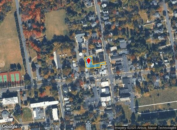 12 N Main St, Pennington, NJ Parcel Map