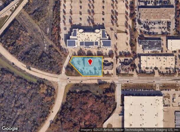  1040 Mustang Dr, Grapevine, TX Parcel Map