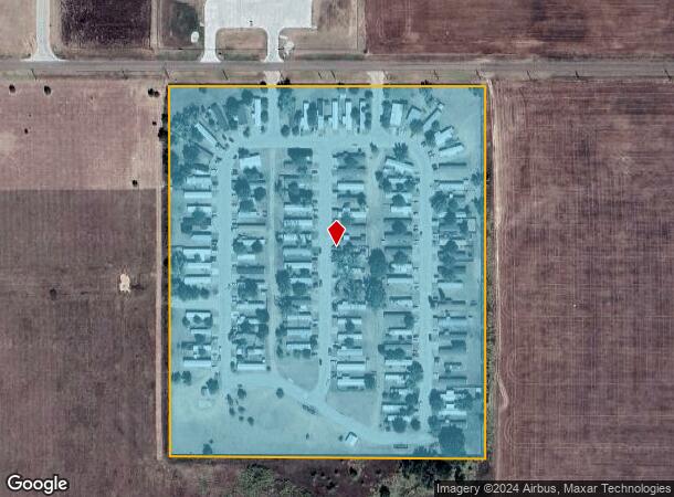  1500 E Bluebell Rd, Liberal, KS Parcel Map