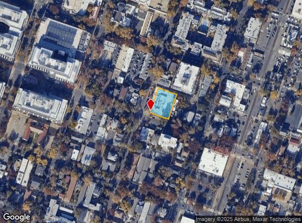 1801 Capitol Ave, Sacramento, CA Parcel Map