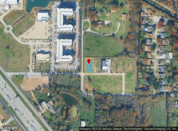 3805 Lake Sharon Dr, Corinth, TX Parcel Map