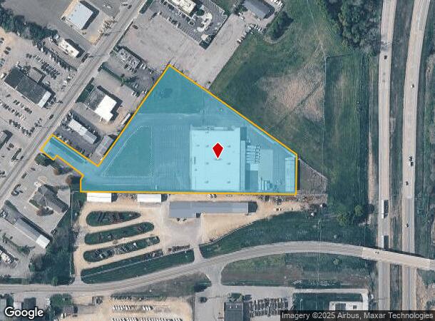 350 Lansing St, Charlotte, MI Parcel Map