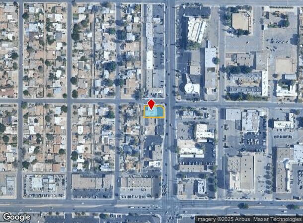  2641 San Mateo Blvd Ne, Albuquerque, NM Parcel Map