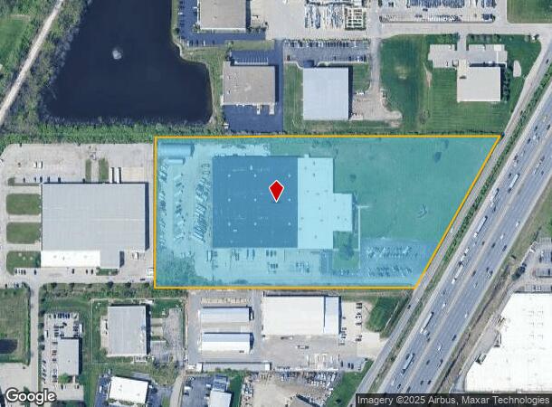  9190 Corporation Dr, Indianapolis, IN Parcel Map