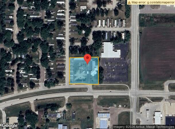  1313 W Cherry St, Vermillion, SD Parcel Map