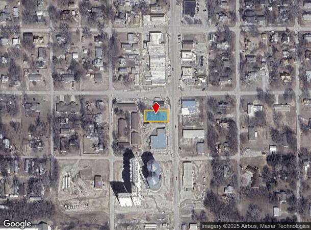 223 Maple St, Overbrook, KS Parcel Map