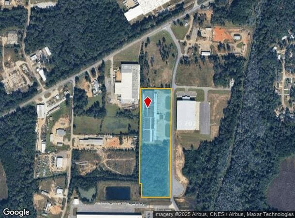 272 Sam Houston Blvd, Dothan, AL Parcel Map