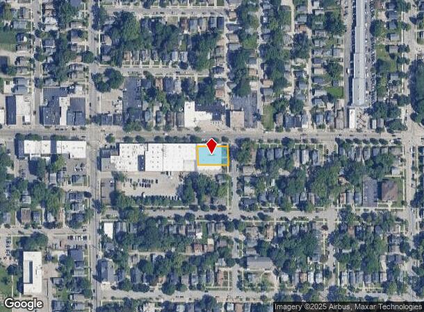 1044 Fulton St E, Grand Rapids, MI Parcel Map