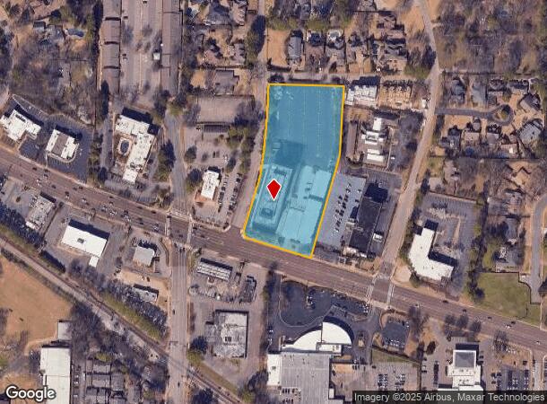  5350 Poplar Ave, Memphis, TN Parcel Map