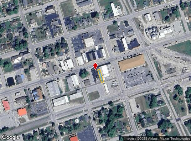 624 W Main St, Mitchell, IN Parcel Map