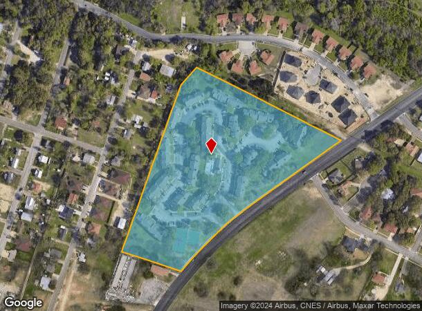  401 S Twin Creek Dr, Killeen, TX Parcel Map