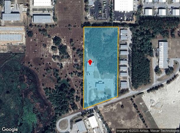  4680 Lake Industrial Blvd, Tavares, FL Parcel Map