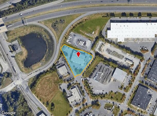 270 Interstate Ct, Frederick, MD Parcel Map