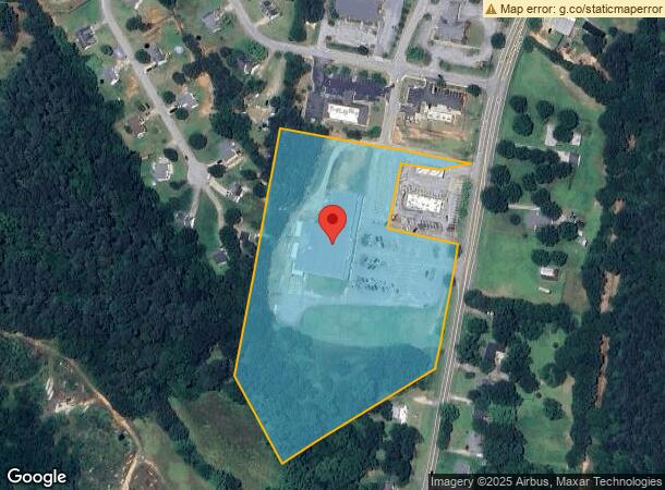  1261 N Cherokee Rd, Social Circle, GA Parcel Map