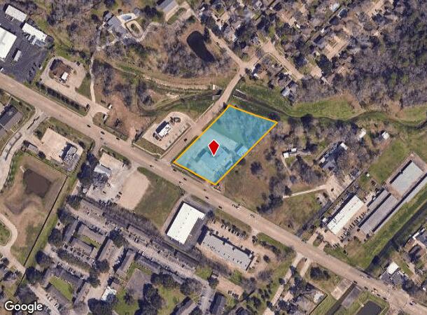 1231 Broadway St, Pearland, TX Parcel Map