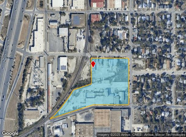  604 E Carolina St, San Antonio, TX Parcel Map