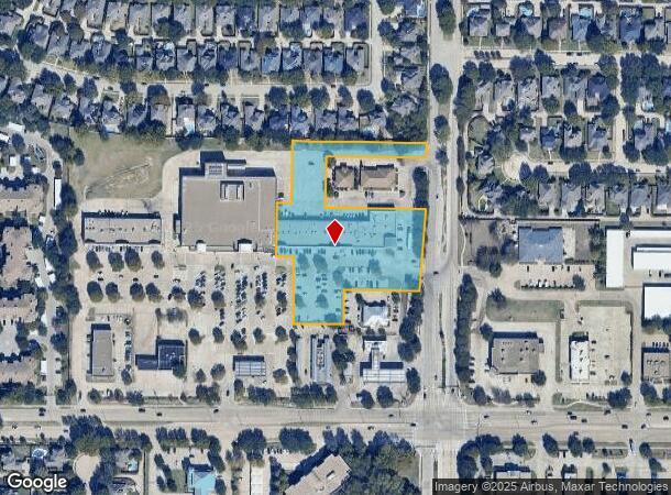 1314 W Mcdermott Dr, Allen, TX Parcel Map