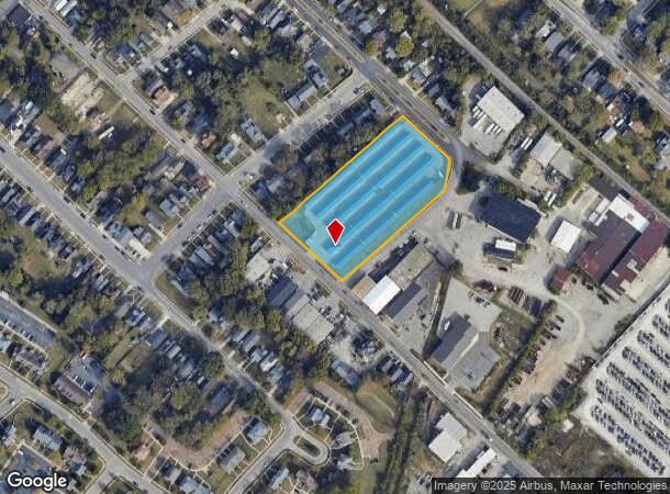  615 E Seventh St, Lexington, KY Parcel Map