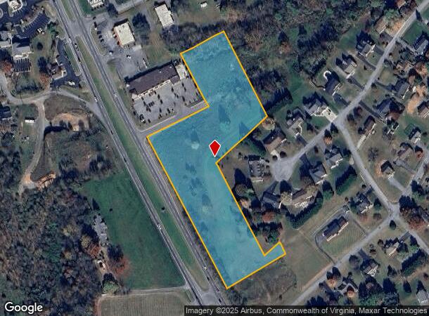 Roanoke Rd, Daleville, VA Parcel Map