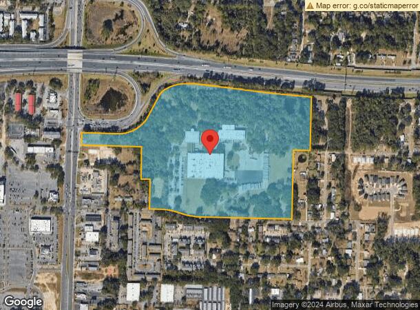  7330 N Davis Hwy, Pensacola, FL Parcel Map