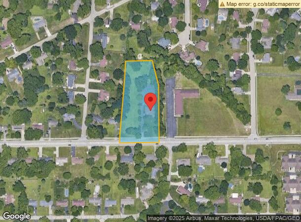  4120 W Franklin St, Bellbrook, OH Parcel Map