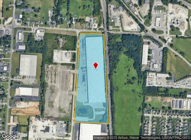 3800 Lockbourne Ind Pw Pkwy, Chicago, OH Parcel Map