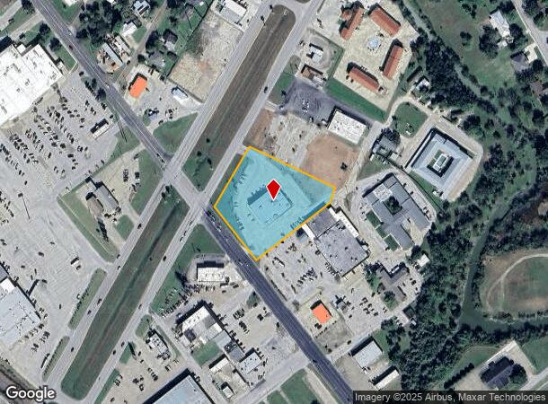 1302 N Virginia St, Port Lavaca, TX Parcel Map