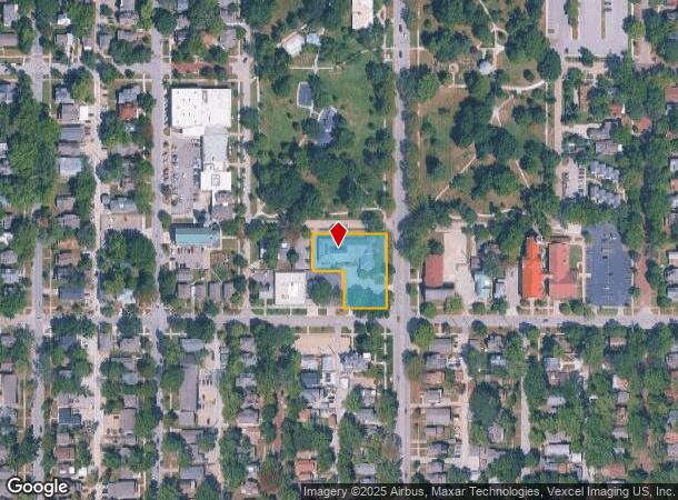 1211 Massachusetts St, Lawrence, KS Parcel Map