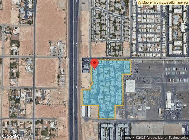  2815 W Ford Ave, Las Vegas, NV Parcel Map