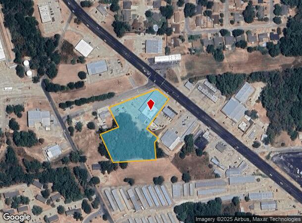  1901 Crockett Rd, Palestine, TX Parcel Map